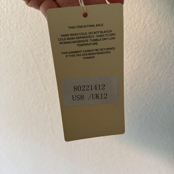 NWT Carlyna satin gown size 8 - Picture 13 of 13
